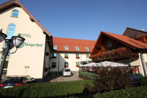 Гостиница Hotel Bürgerhof  Хоэнштайн-Эрнстталь